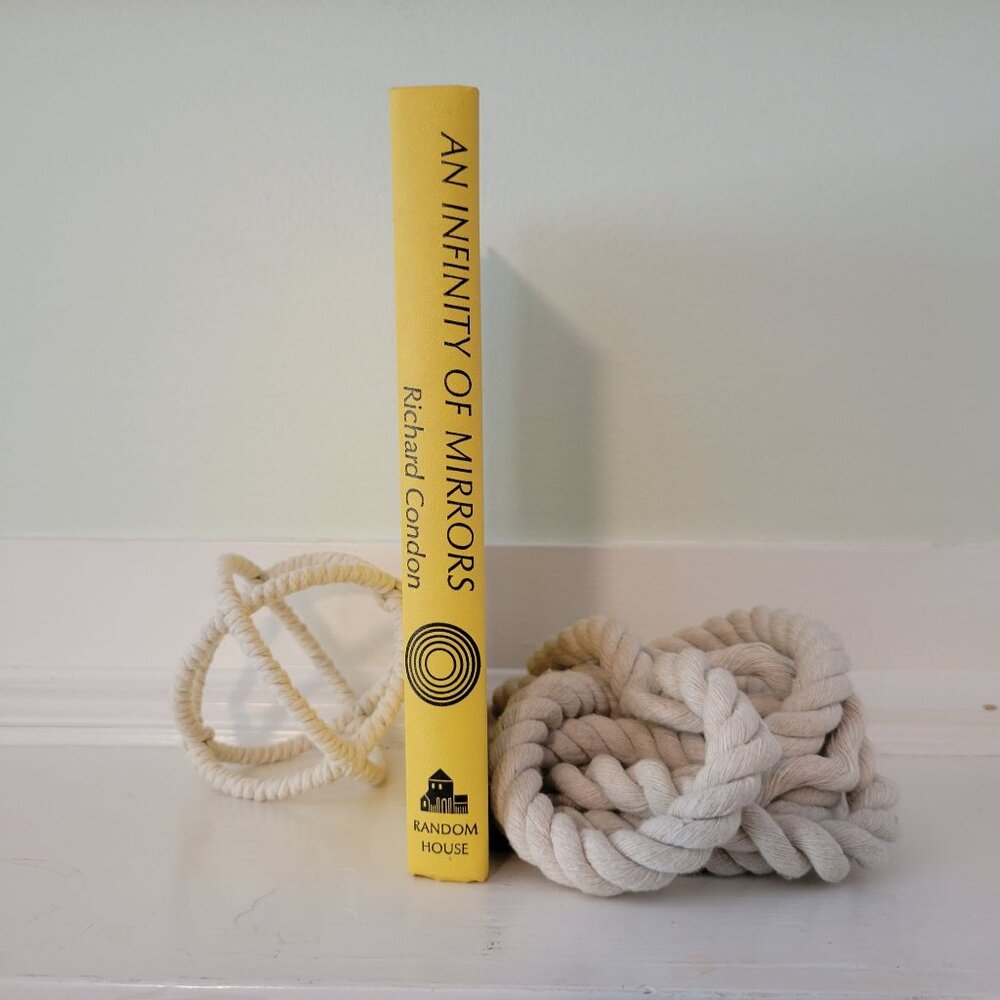 Vintage‎ Yellow Book 1964 Staging Decor Retro Prop Shelf Mantle Centerpiece